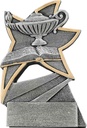 5 1/2" Lamp of Knowledge Jazz Star Resin