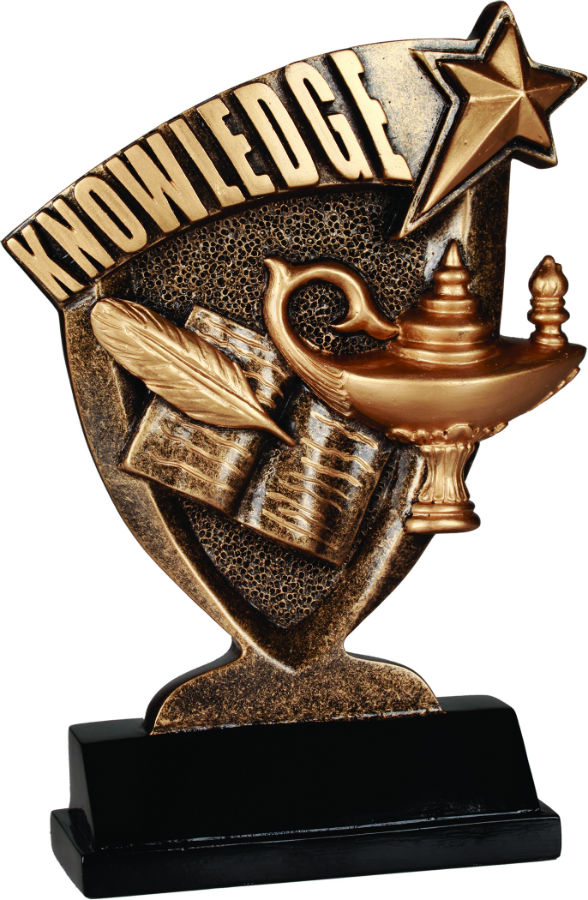 7" Lamp of Knowledge Broadcast Resin