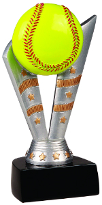 6 1/2" Fanfare Softball Resin