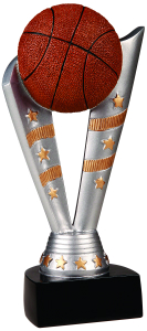 8" Fanfare Basketball Resin