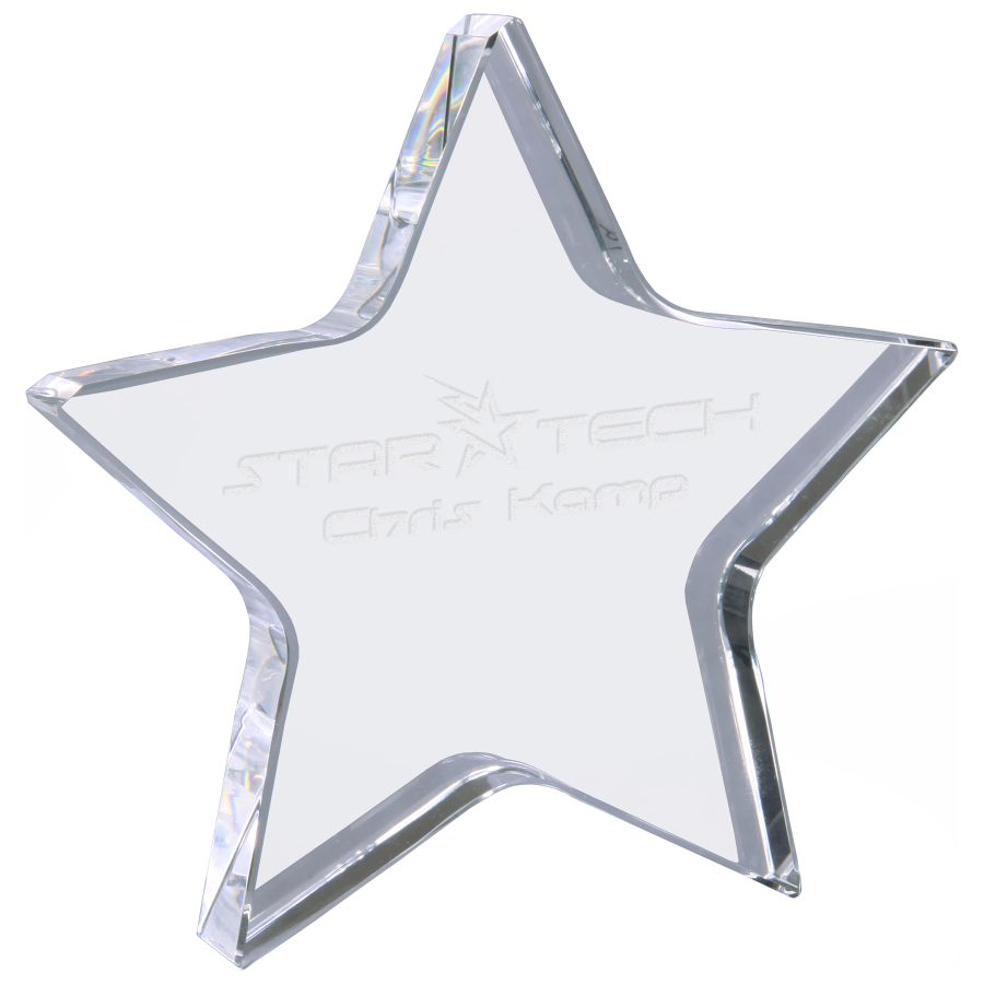5" x 5" Crystal Star