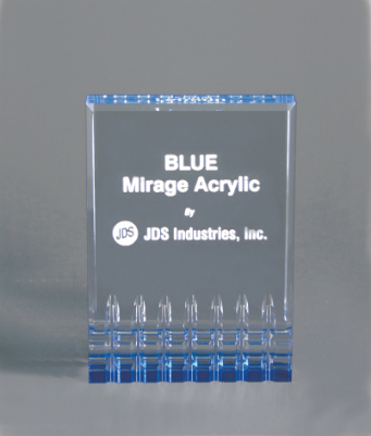 4 1/4" x 6" Blue Mirage Acrylic
