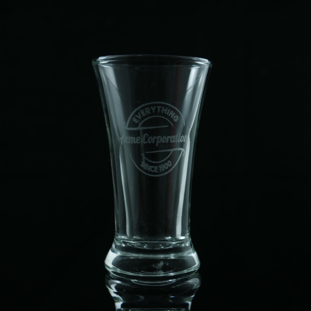 Laser Engraved Libbey® 243 2.5 oz. Flared Shot Glass