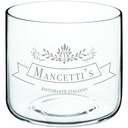 Acopa 12.5 oz. Spanish Style Double Rocks Glass / Tumbler