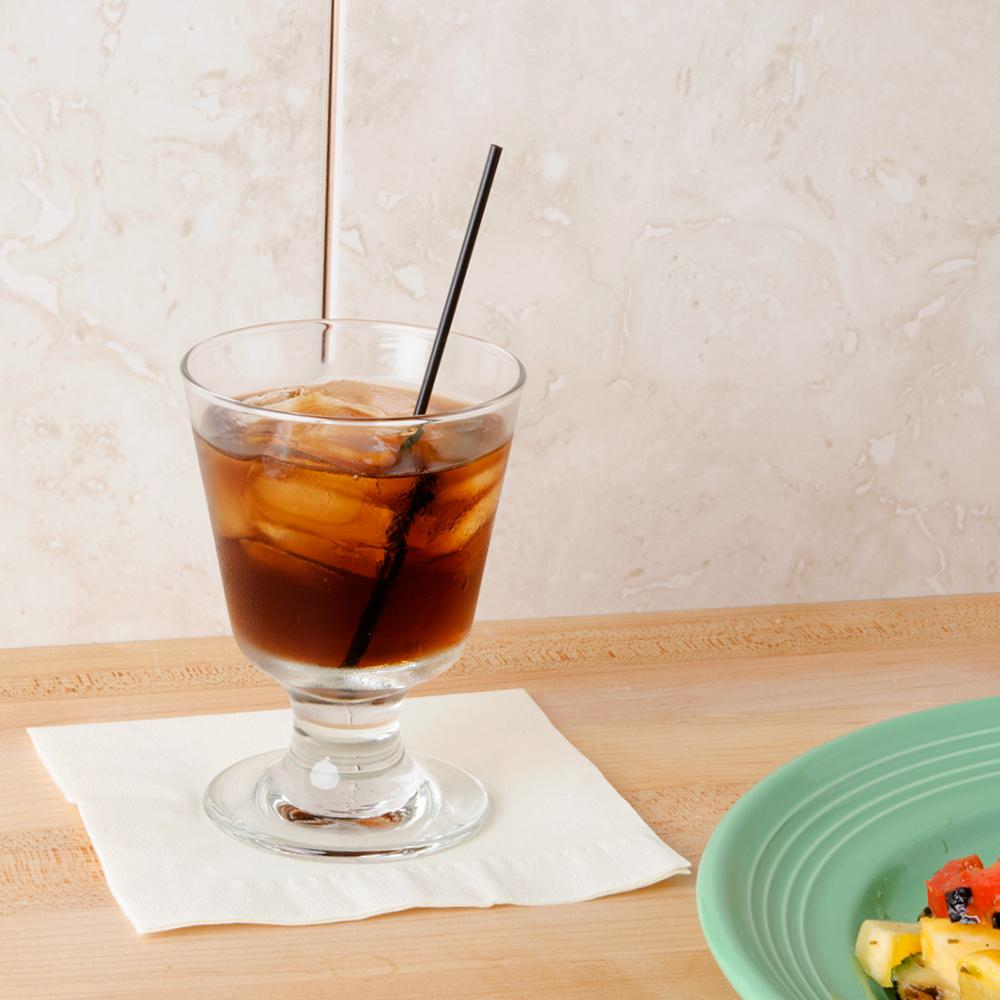 Libbey 3736 Embassy 8 oz. Footed Rocks / Old Fashioned Glass