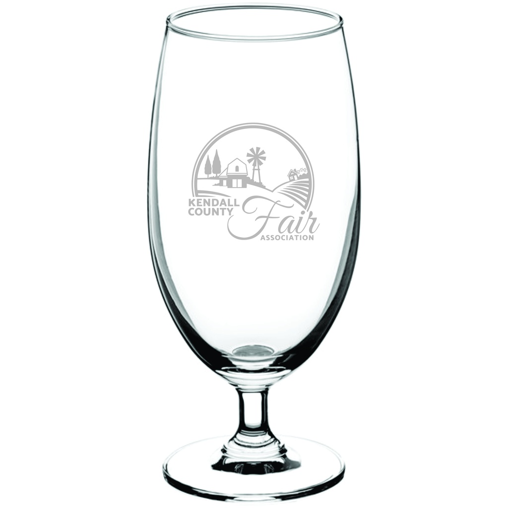Acopa 15 oz. Stemmed Pilsner Glass
