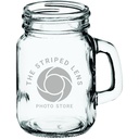 Acopa Rustic Charm 4.75 oz. Mini Mason Jar with Handle