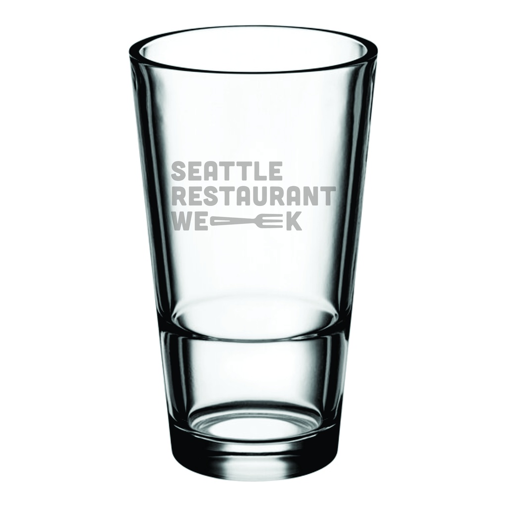 Acopa Select 14 oz. Stackable Beverage / Mixing Glass