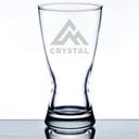 Libbey 1181HT Hourglass 12 oz. Rim Tempered Pilsner Glass