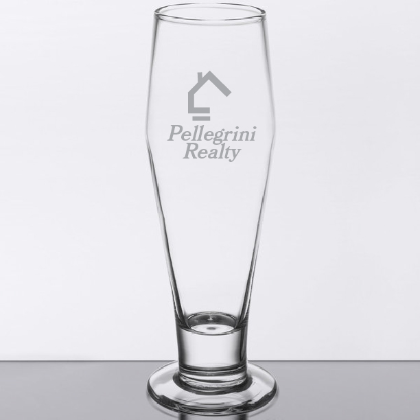 Libbey 3815 15.25 oz. Footed Pilsner Glass