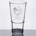 Libbey Restaurant Basics 17.25 oz. Rim Tempered Stackable Mixing Glass