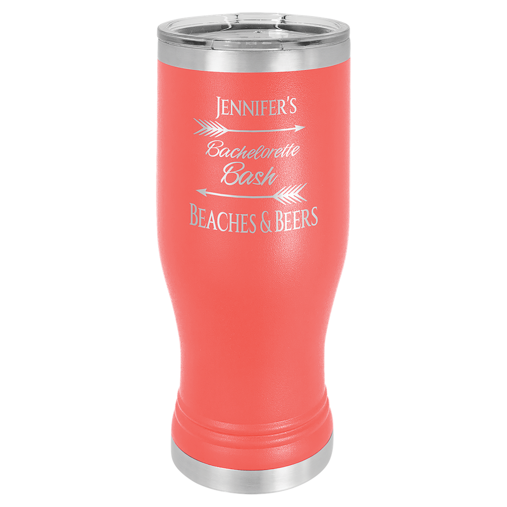 Coral 20 oz. Polar Camel Pilsner w/Clear Lid