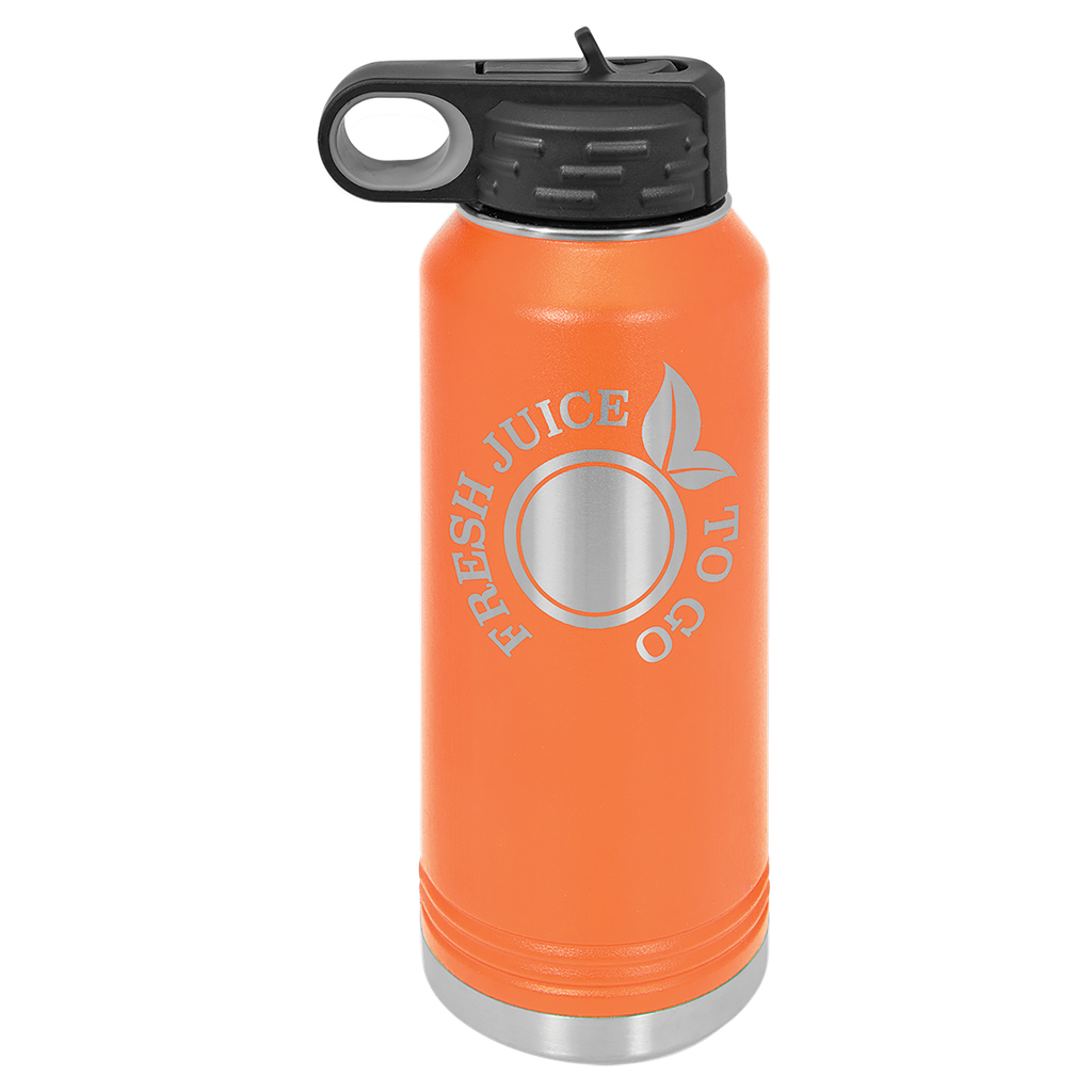 32 oz. Orange Polar Camel Water Bottle