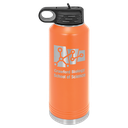 40 oz. Orange Polar Camel Water Bottle