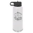 40 oz. White Polar Camel Water Bottle