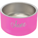 Polar Camel 18 oz. Pink Pet Bowl
