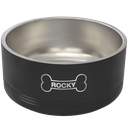 Polar Camel 64 oz. Black Pet Bowl