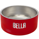 Polar Camel 64 oz. Red Pet Bowl