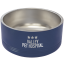 Polar Camel 64 oz. Navy Blue Pet Bowl