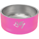 Polar Camel 64 oz. Pink Pet Bowl