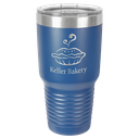 Polar Camel 30 oz. Royal Blue Ringneck Vacuum Insulated Tumbler w/Clear Lid