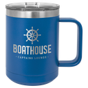 Polar Camel 15 oz. Royal Blue Vacuum Insulated Mug with Slider Lid