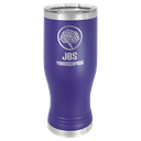 Purple 20 oz. Polar Camel Pilsner w/Clear Lid