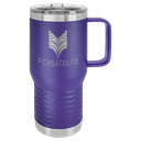 Polar Camel 20 oz. Purple Vacuum Insulated Travel Mug with Slider Lid