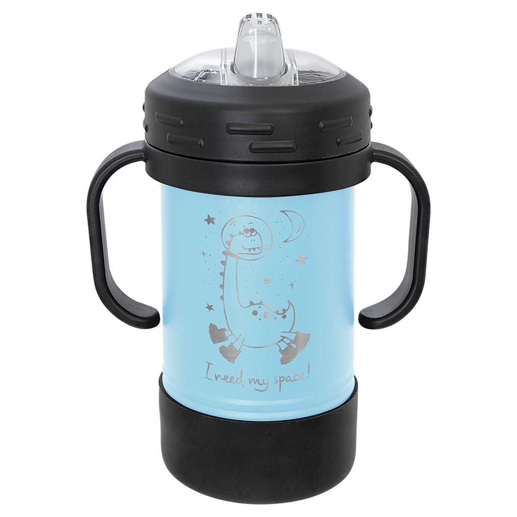 Polar Camel 10 oz. Light Blue Sippy Cup