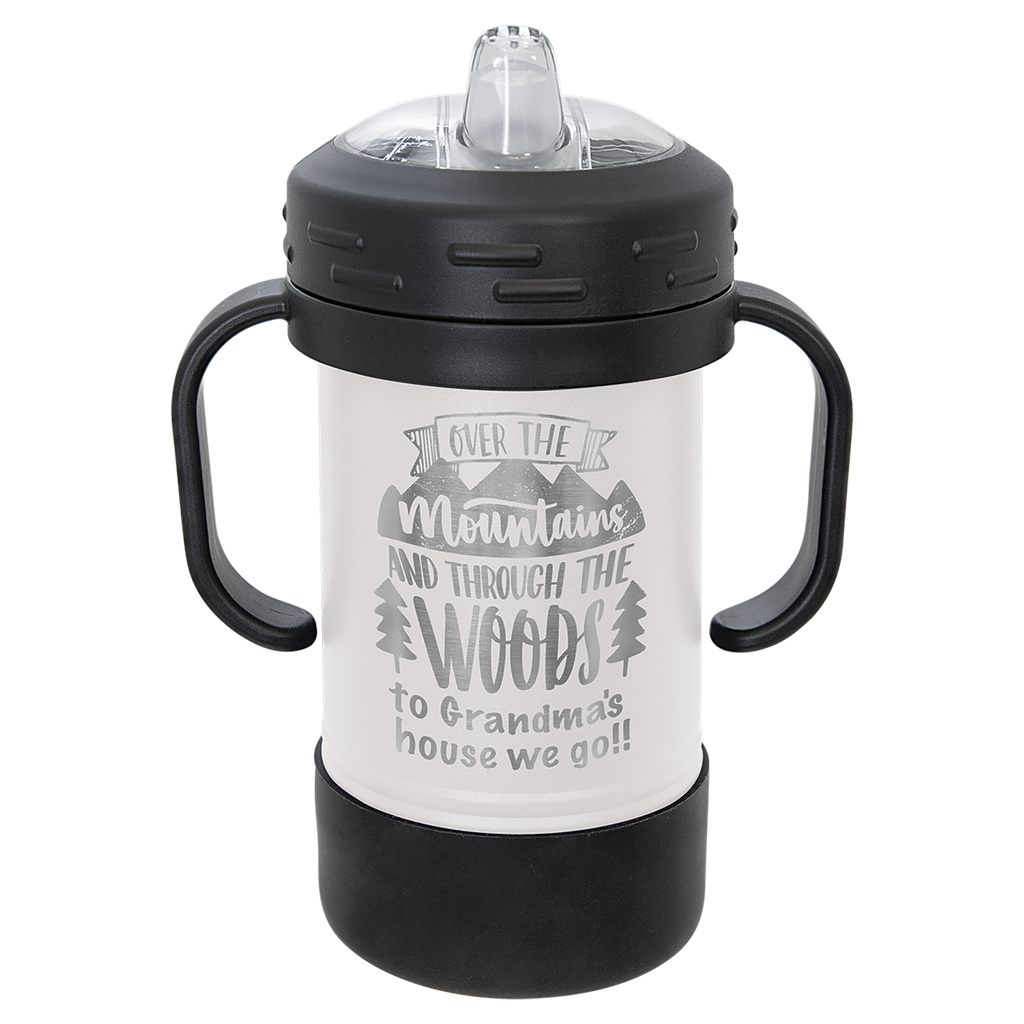 Polar Camel 10 oz. White Sippy Cup