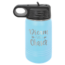 12 oz. Light Blue Polar Camel Water Bottle