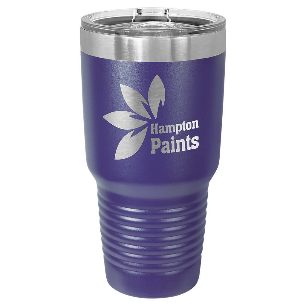 Polar Camel 30 oz. Purple Ringneck Insulated Tumbler w/Slider Lid