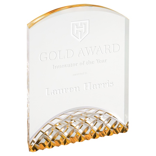 [HRN3G] 7" Gold Horizon Acrylic