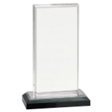 [IMP203S] 5" x 8" Silver Beveled Impress Acrylic