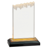 [IMP402G] 5" x 7" Gold Frosted Impress Acrylic