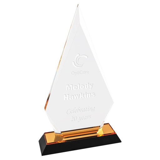 [IMP162G] 9" Gold Arrow Point Impress Acrylic