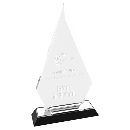 [IMP162S] 9" Silver Arrow Point Impress Acrylic