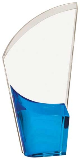 [LNA12BU] 8 1/2" Blue Lunar Acrylic