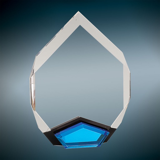 [MAQ68BU] 6" x 8" Blue Marquis Acrylic