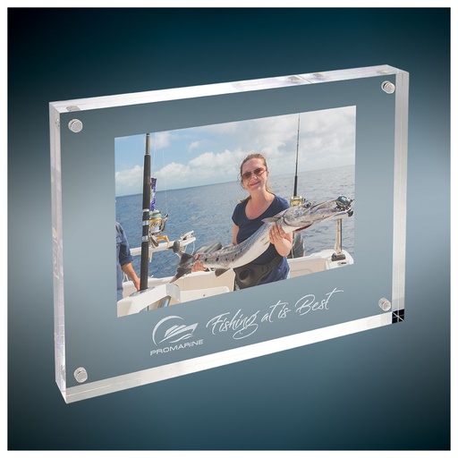 [MAC403] 6" x 8" Clear Rectangle Magnetic Acrylic