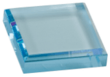 [APW33BU] 3" x 3" Blue Acrylic Paperweight