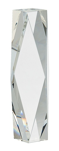 [CRY89] 10" Clear Crystal Facet Tower