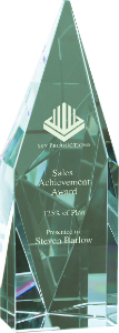 [CRY1506M] 7 3/4" Crystal Diamond Tower