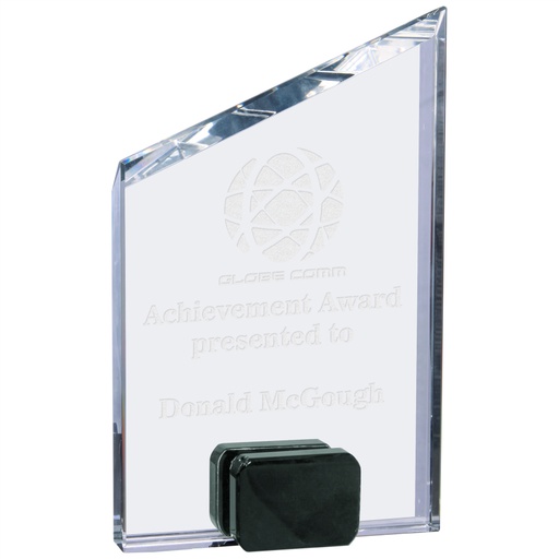 [CRY7008M] 8" Crystal Peak with Black Crystal Base