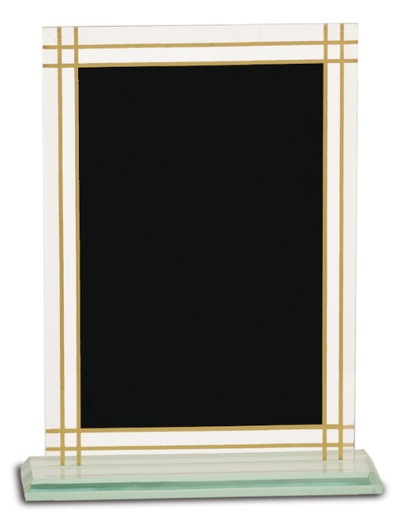 [CGL22] 8 1/2" Contemporary Glass Full Border Award