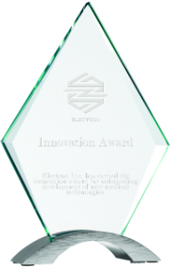 [CMG22] 8 1/2" Diamond Cosmic Glass with Silver Base