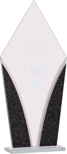 [DGS32] 10 1/2" Diamond Designer Glass Award