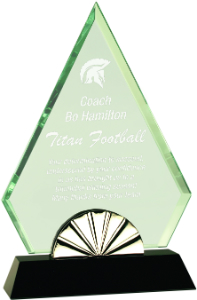 [HGL12] 9" Diamond Horizon Glass with Black Base