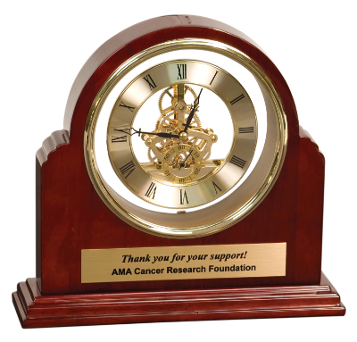 [GP02] 9 1/4" x 9" Grand Piano Step-Arch Clock