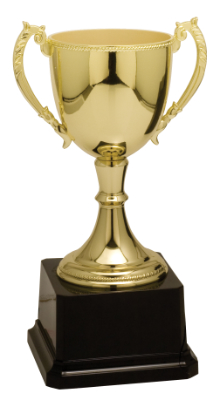 [CZC603G] 8 3/4" Gold Completed Zinc Cup Trophy